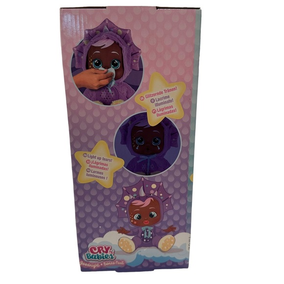 Cry Babies Goodnight Starry Sky ‘Phoebe’ Sucking Pacifier Night Light NIB - Picture 4 of 11